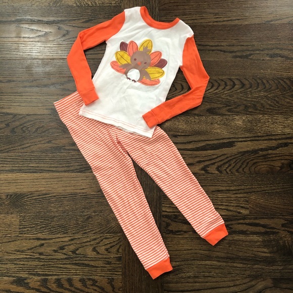 girls thanksgiving pajamas